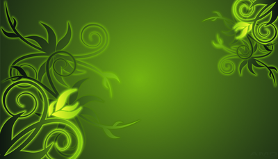 Floral Green Floral Green