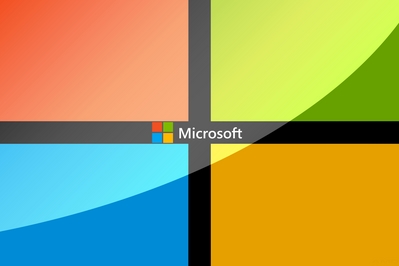 Wallpaper  on Computer Related Wallpapers   Hd Microsoft New Logo 2012 Squares