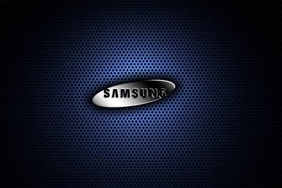 Samsung on Tweet Hd Samsung Blue Metal Dark Wallpaper Hd Samsung Blue