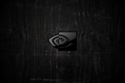 Black Wallpaper on Gloss Black Nvidia Logo On Dark Wood Wallpaper    Amdwallpapers Com